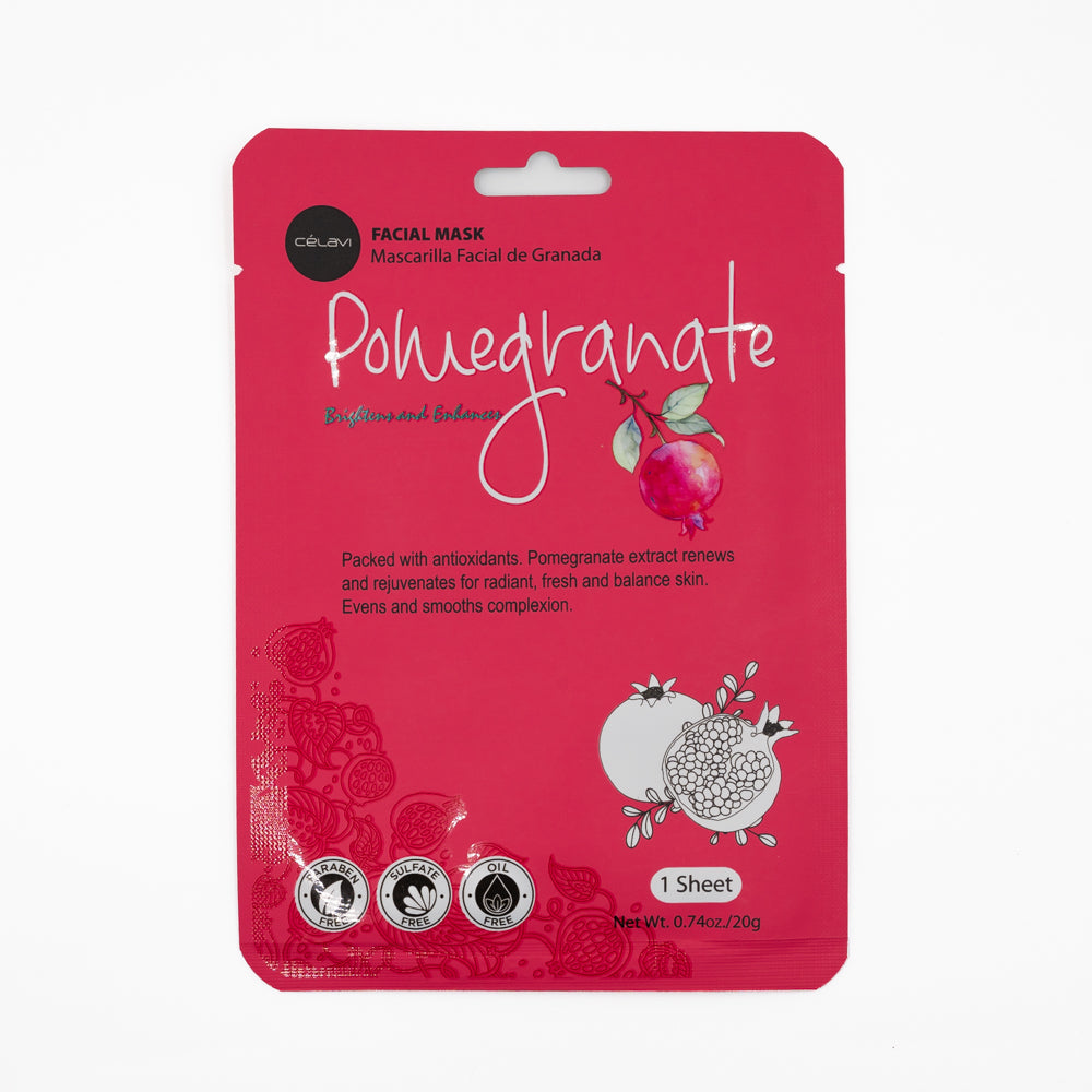 Celavi Facial Mask Pomegranate - 20g