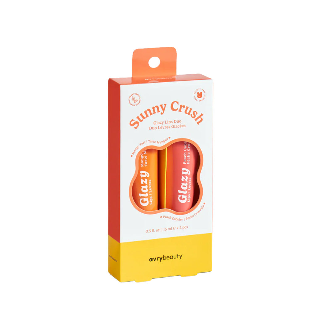 Avry Beauty Glazy Lips Duo - Sunny Crush