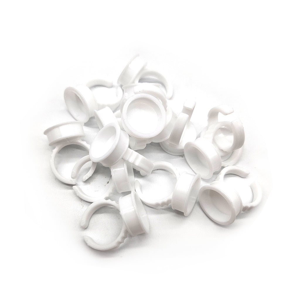 Barneys Disposable Lash Adhesive Ring - 20 Pieces