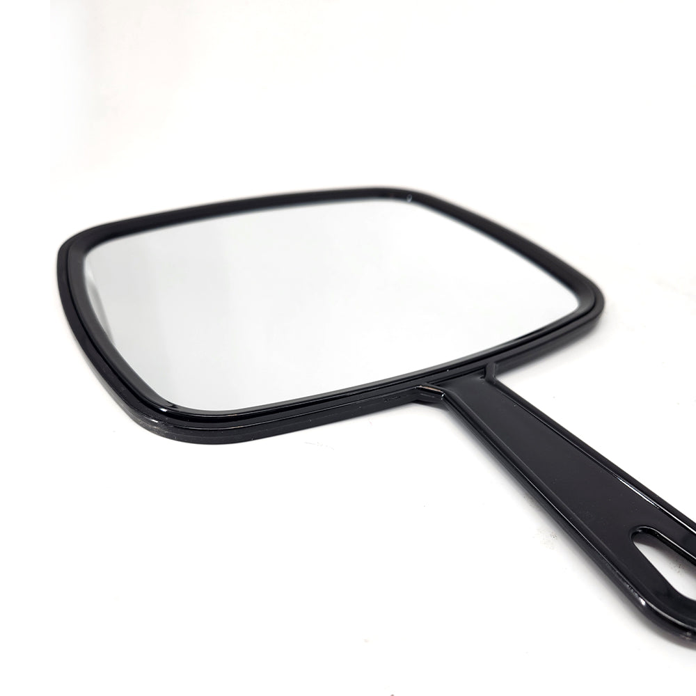 Barneys Hand Held Mirror - 230mm x 320mm - Black Frame