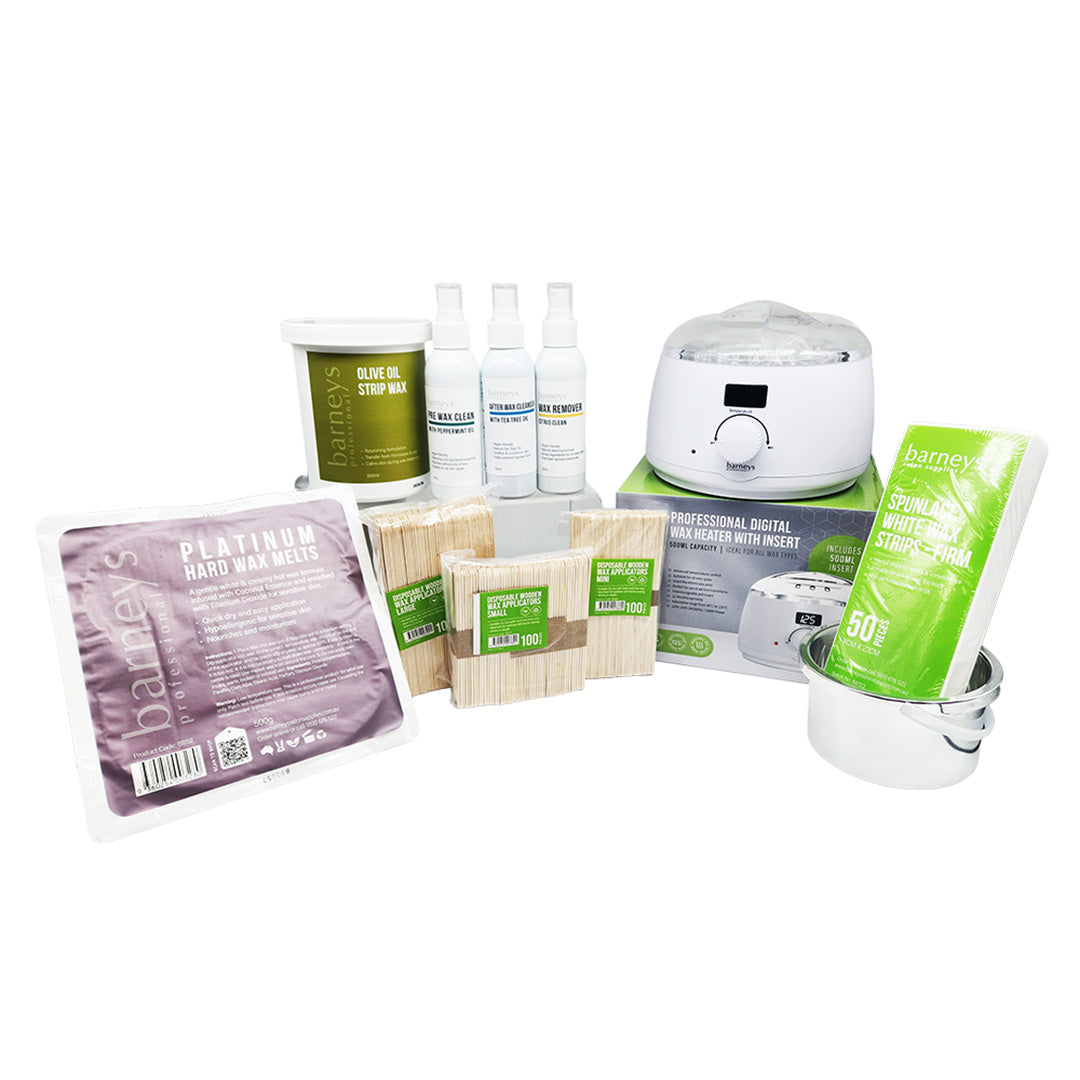 Collection of hair care products including bottles, a hair dryer, and packaging on a white background