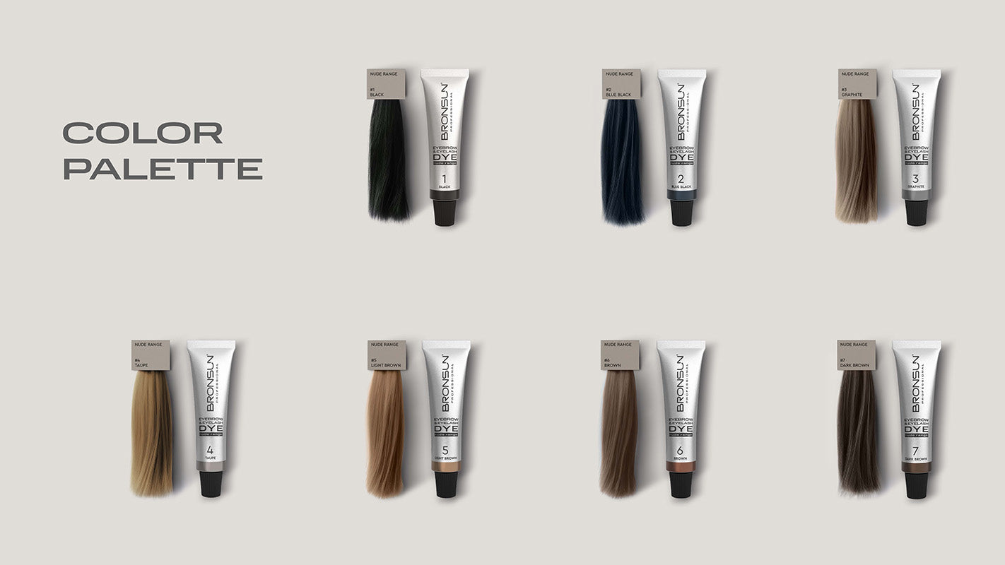 Bronsun Lash & Brow Cream Dye - Nude Range - 15ml