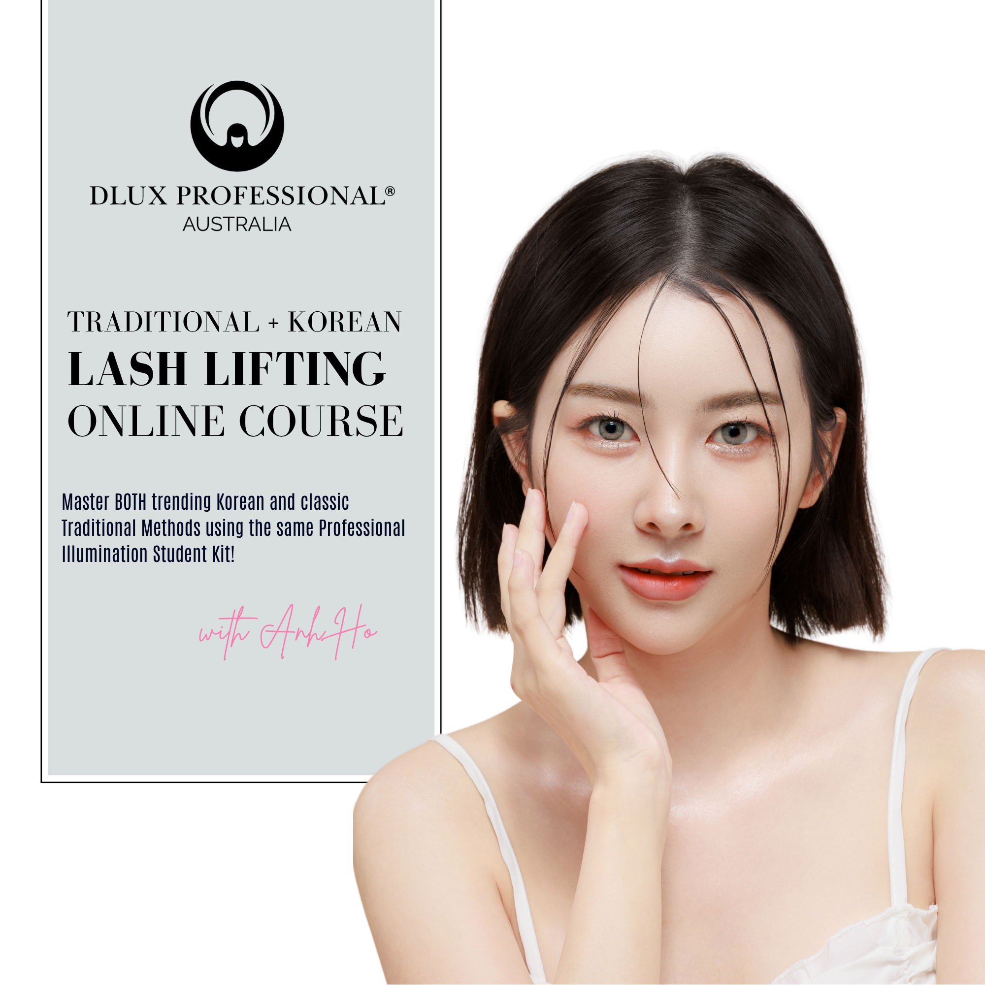 DLUX Pro Authentic Korean & Traditional Lash Lifting Course | Online