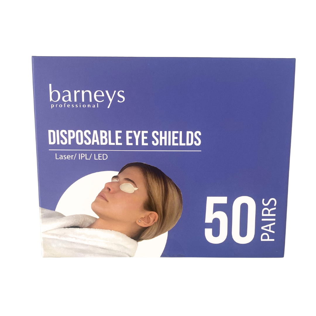 Barneys Disposable Eye Shields for Laser, IPL & LED - 50 Pairs