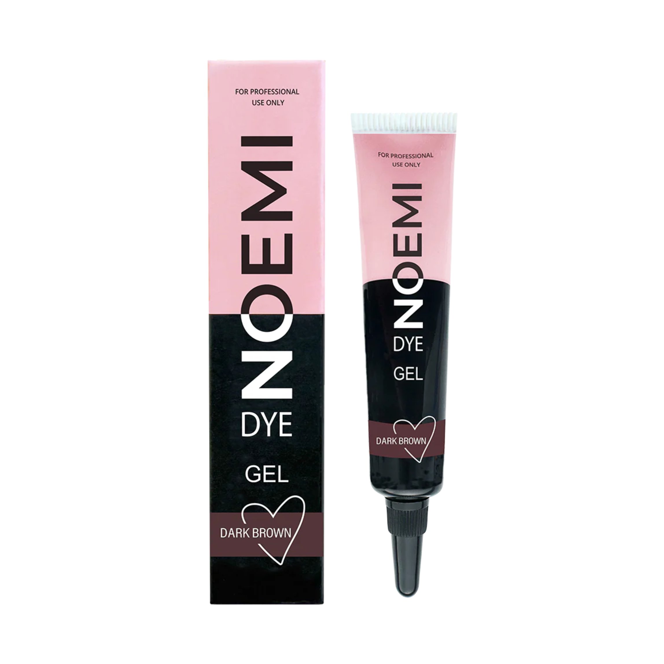Noemi Hybrid Liquid Brow & Lash Gel Dye 10ml - Dark Brown