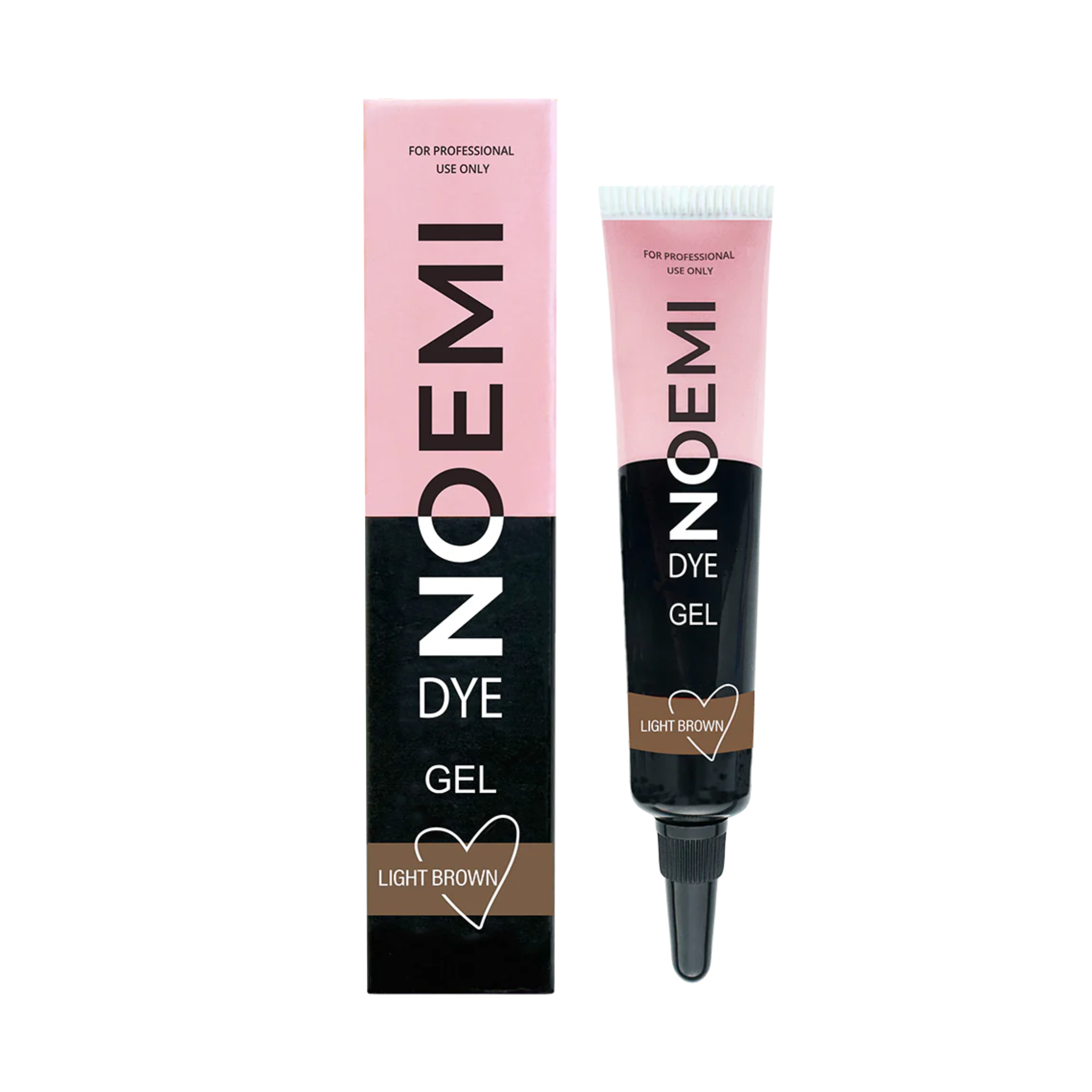 Noemi Hybrid Liquid Brow & Lash Gel Dye 10ml - Light Brown