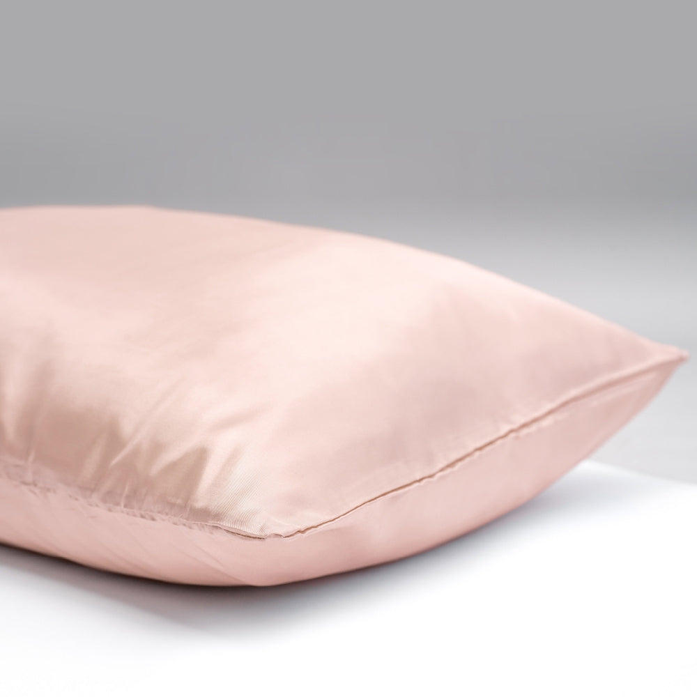 Tanzee Vegan Silk Pillowcase - Rose Gold