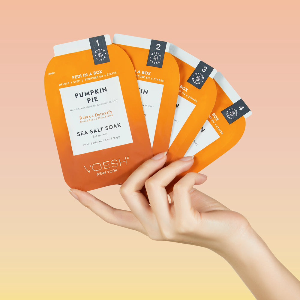 Voesh Deluxe 4 Step Pedi-in-a-Box Pumpkin Pie