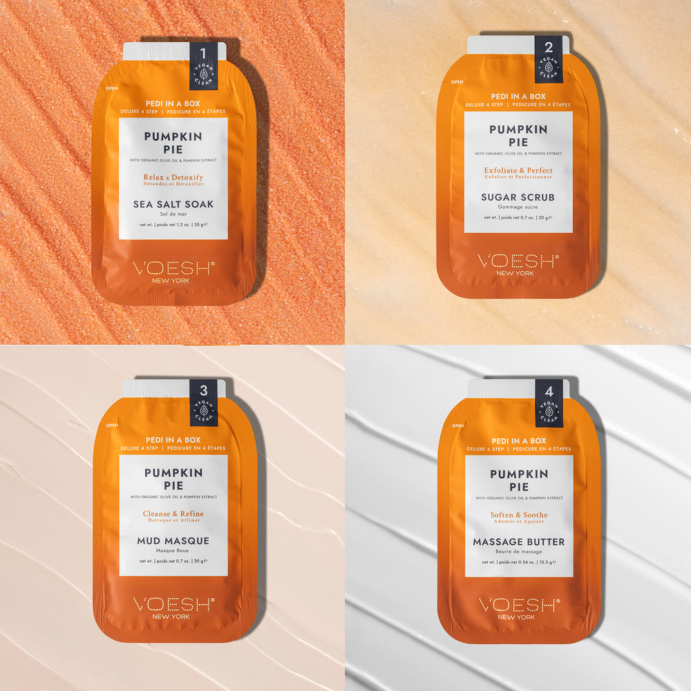 Voesh Deluxe 4 Step Pedi-in-a-Box Pumpkin Pie