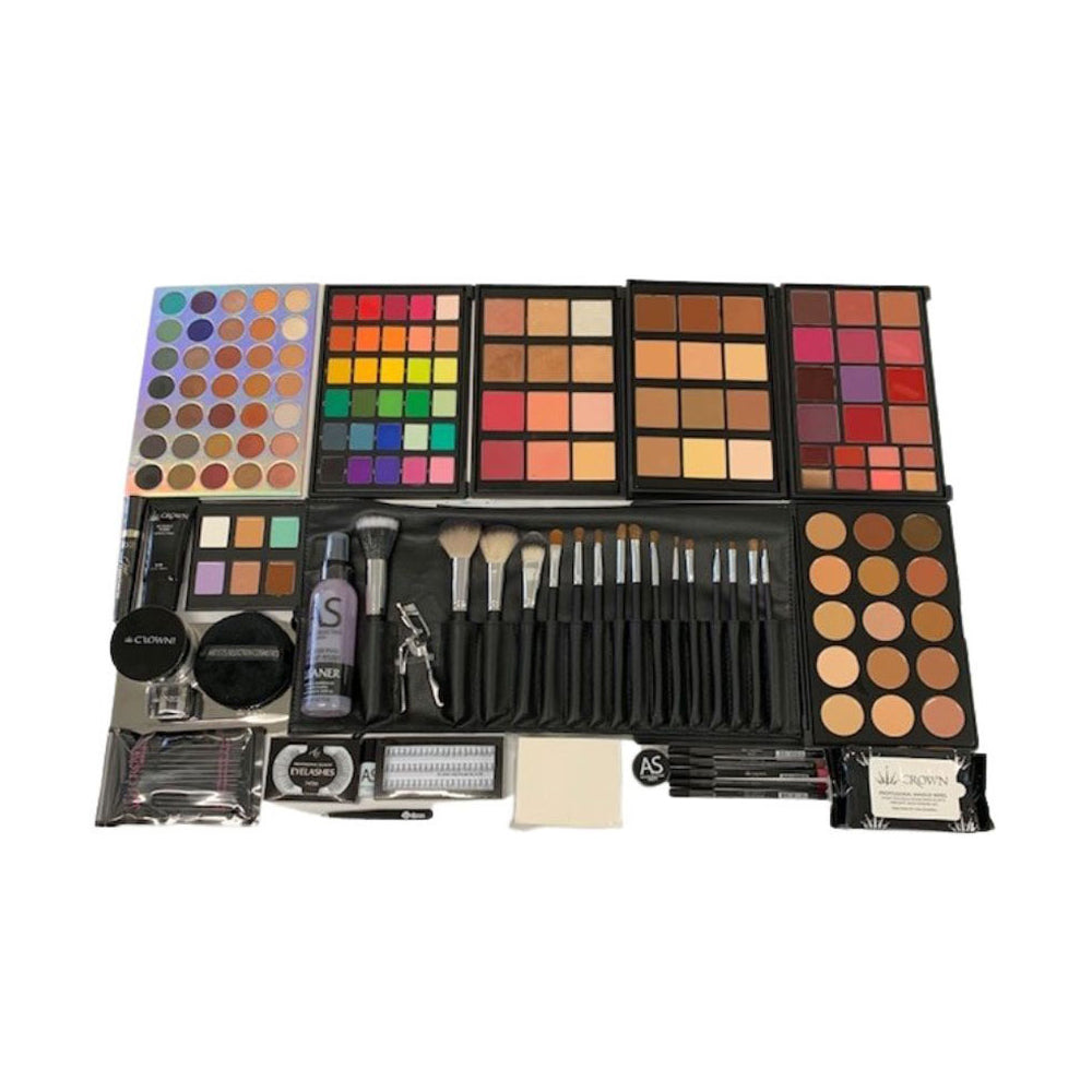 Crown Pro Makeup & Brush Starter Kit Barneys Salon Supplies