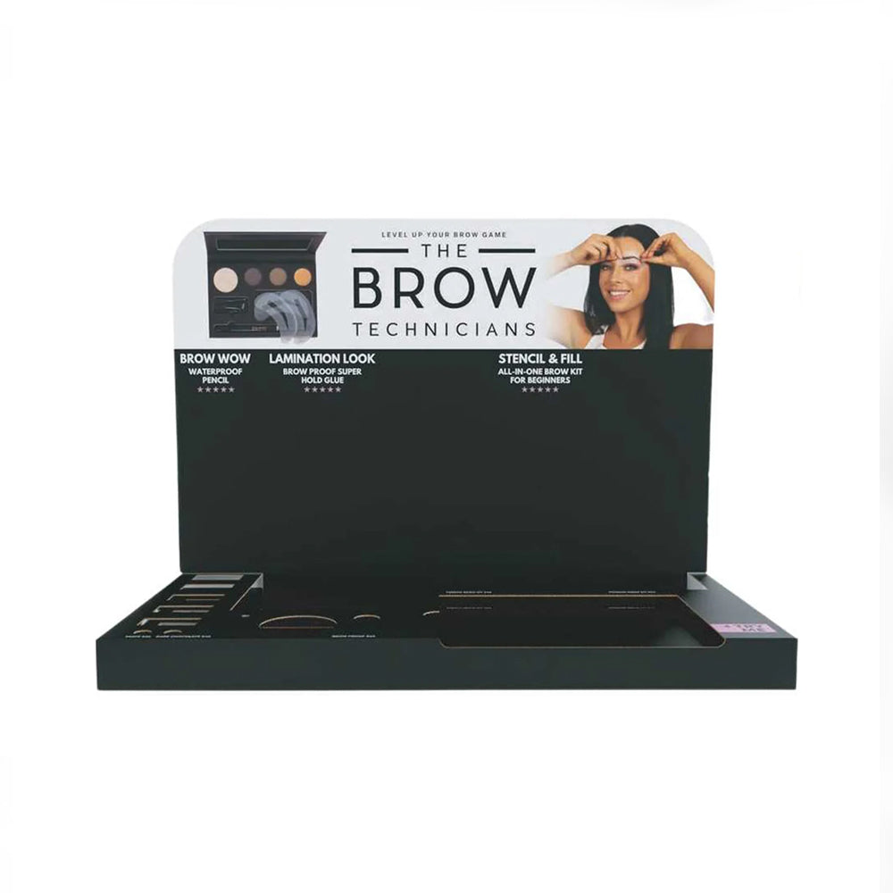 The Brow Technicians Display Stand - Empty