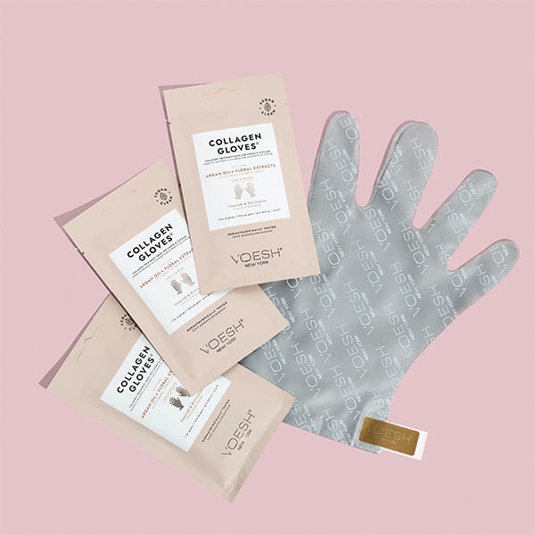 Voesh Deluxe Collagen Gloves with Argan oil