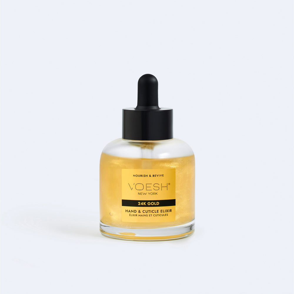 Voesh Hand & Cuticle Elixir - 24K Gold - 50ml