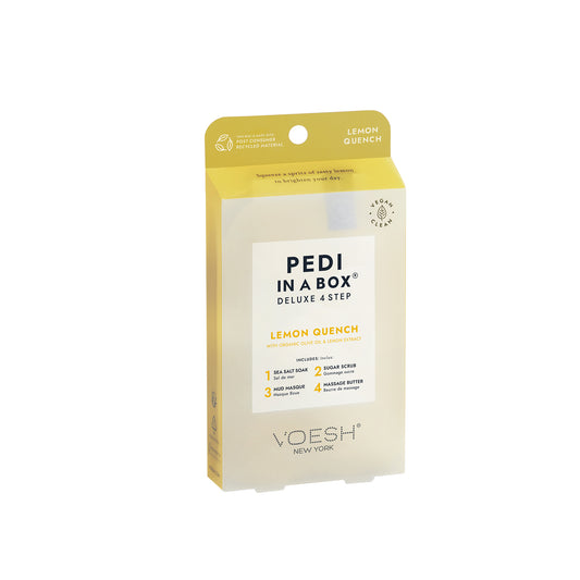 Voesh Deluxe 4 Step Pedi-in-a-Box Lemon Quench