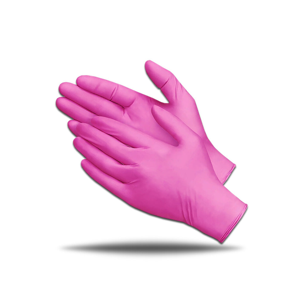 Artists Choice Nitrile Gloves - Pink - Small