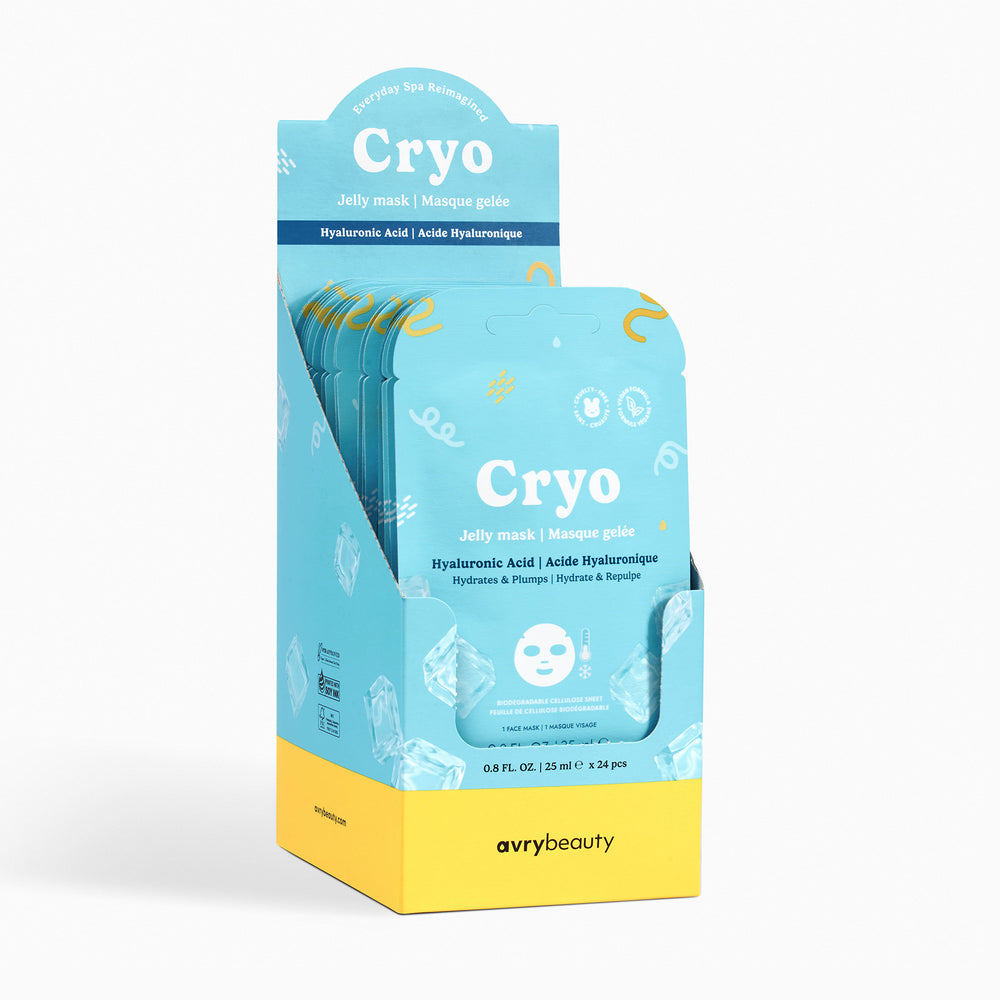 Avry Beauty Cryo Jelly Facial Mask - Hyaluronic Acid - 25ml