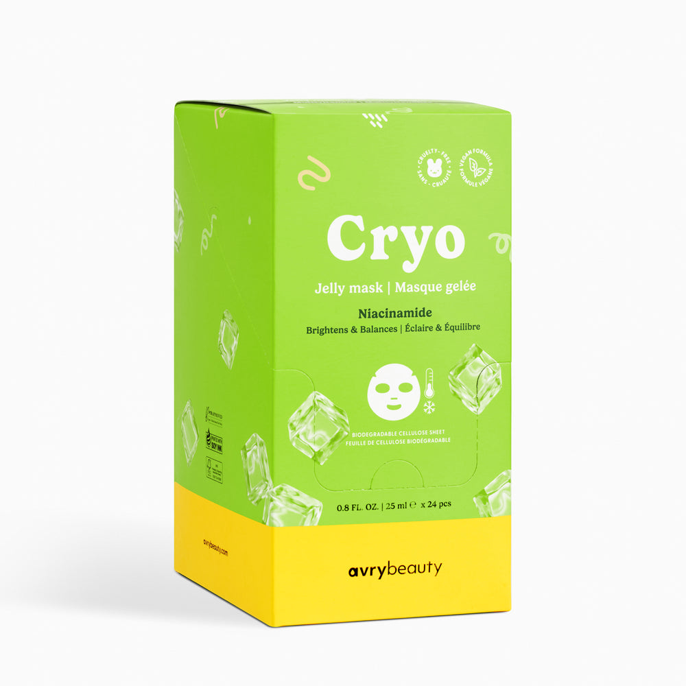 Avry Beauty Cryo Jelly Facial Mask - Niacinamide - 25ml