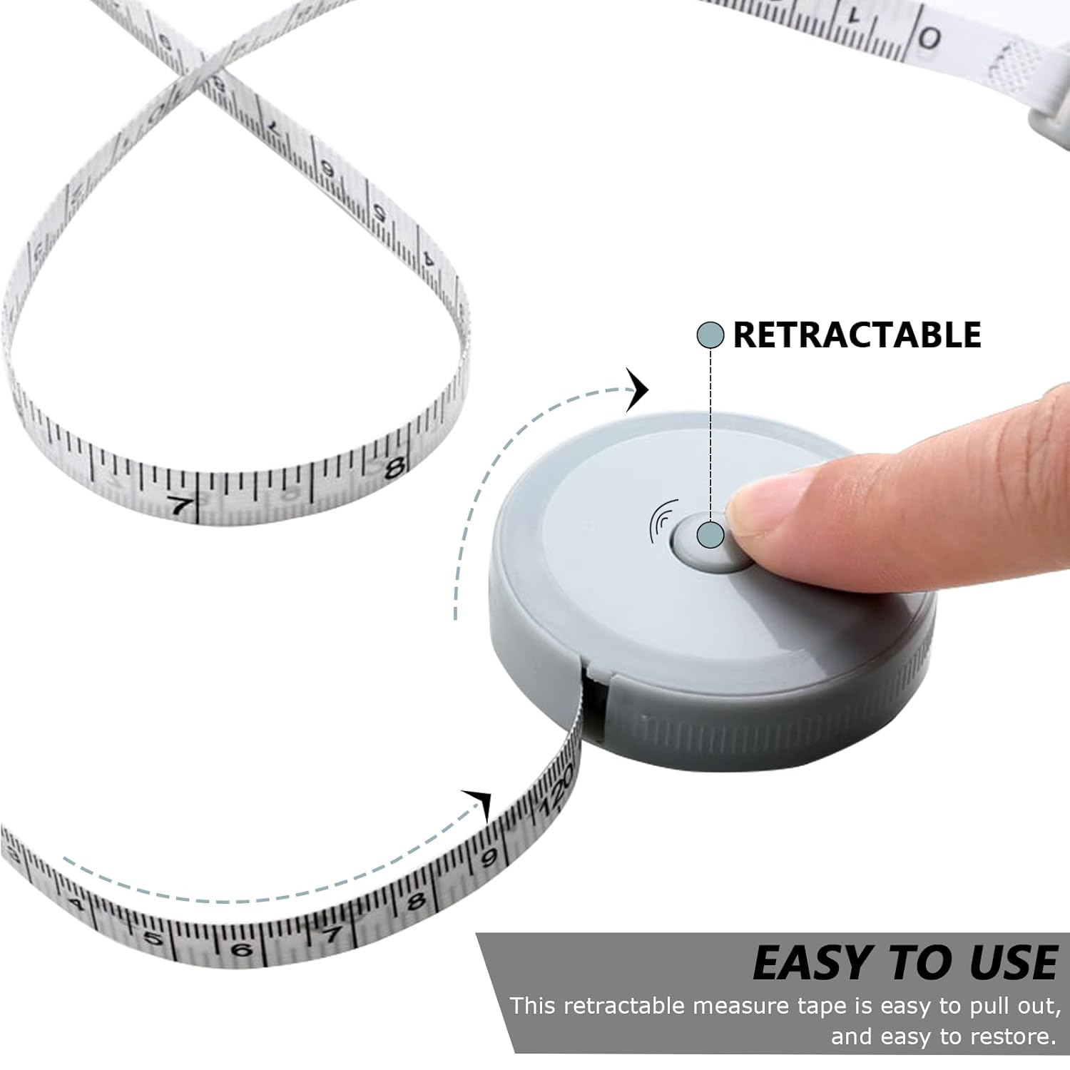 Mini Retractable Tape Measure