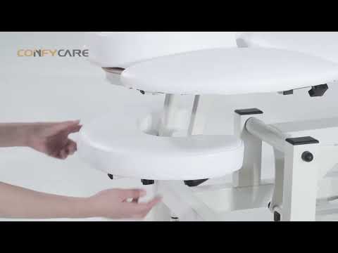 CLEARANCE DISPLAY ComfyCare Beauty Therapy Table White - (Heavy Item)