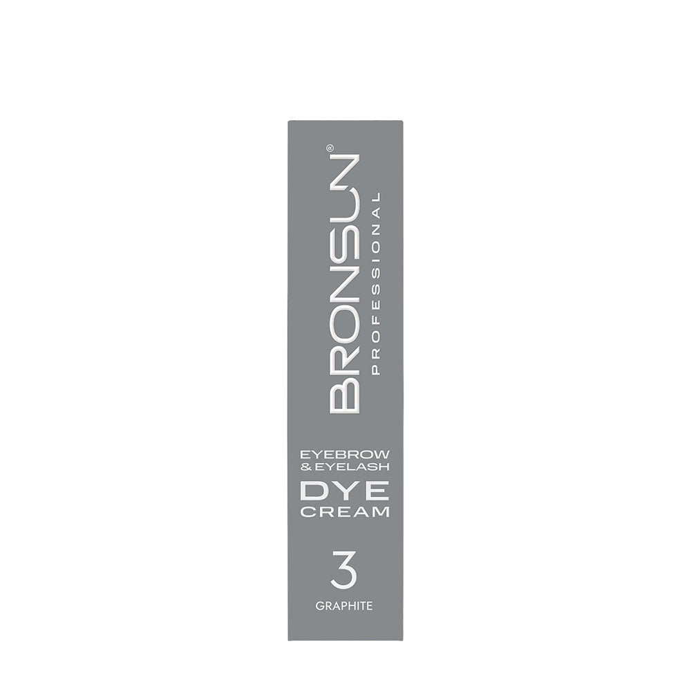 Bronsun Lash & Brow Cream Dye - Graphite #3 - 15ml