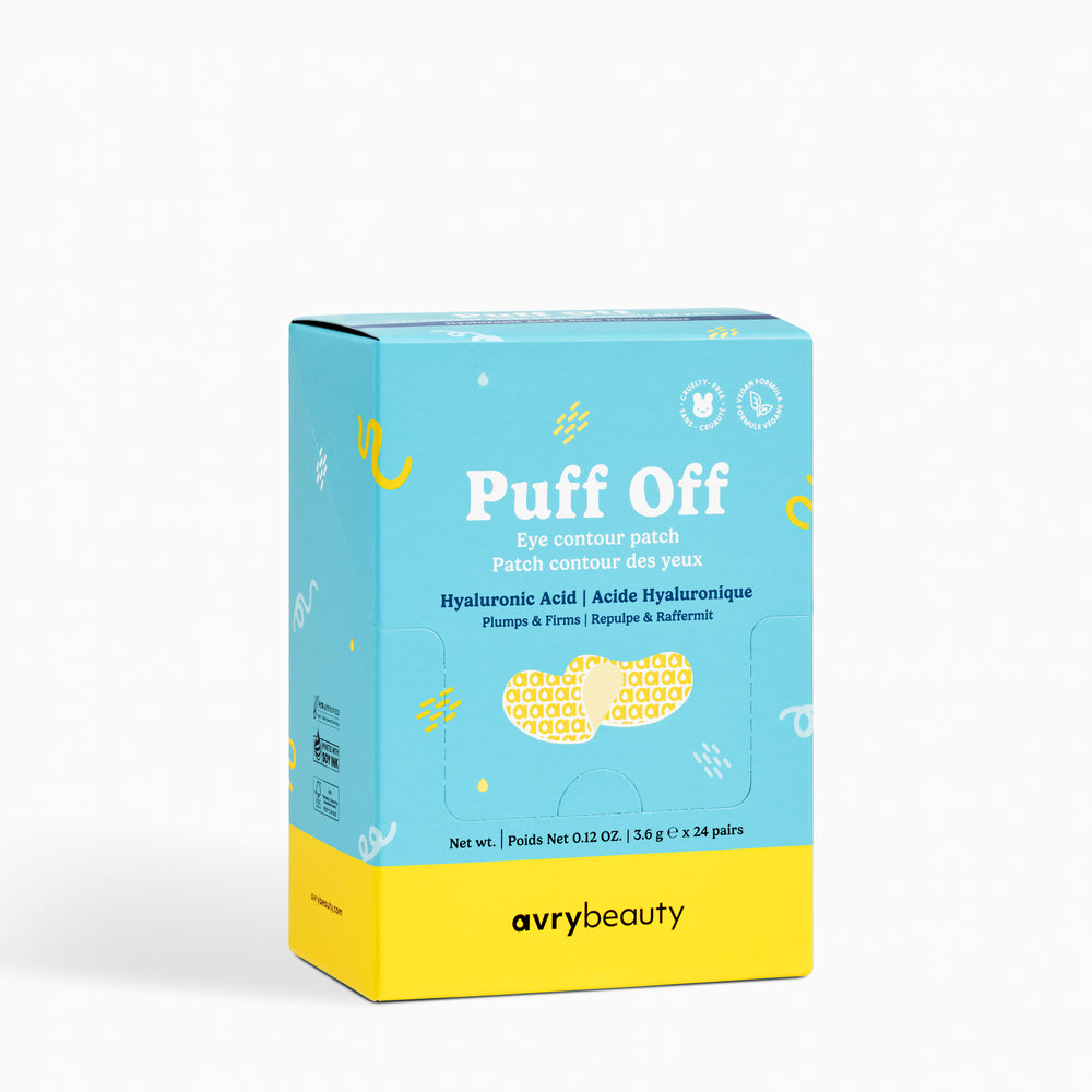 Avry Beauty Puff Off Eye Contour Patch - Hyaluronic Acid - 3.6g