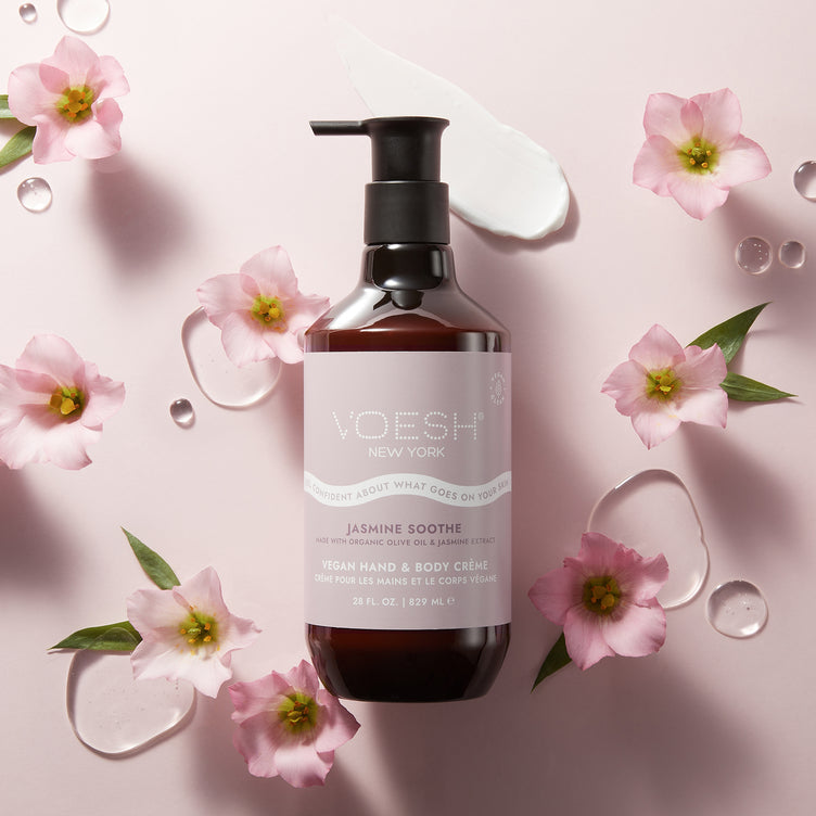 Voesh Vegan Body & Hand Creme - Jasmine Soothe - 829ml