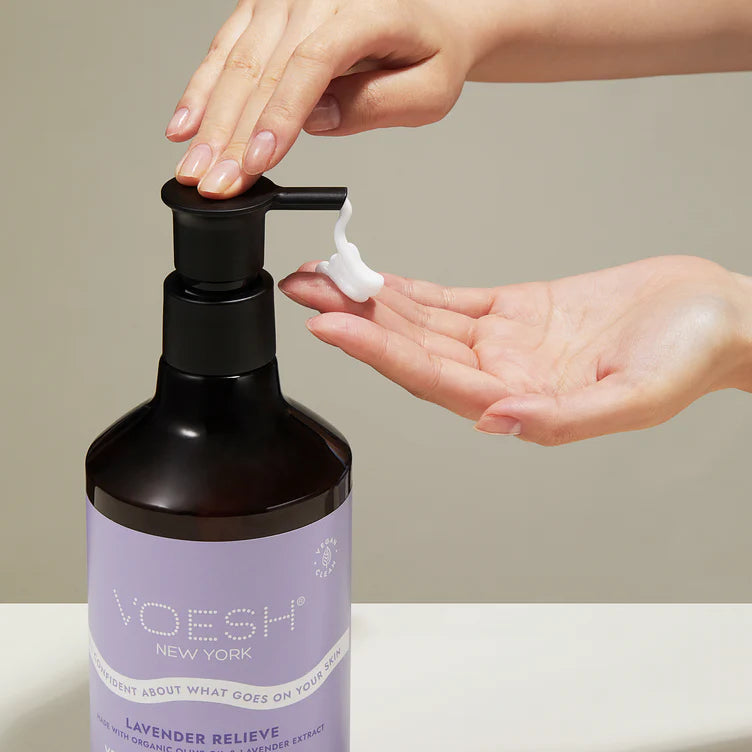 Voesh Vegan Body & Hand Creme - Lavender Relieve - 829ml