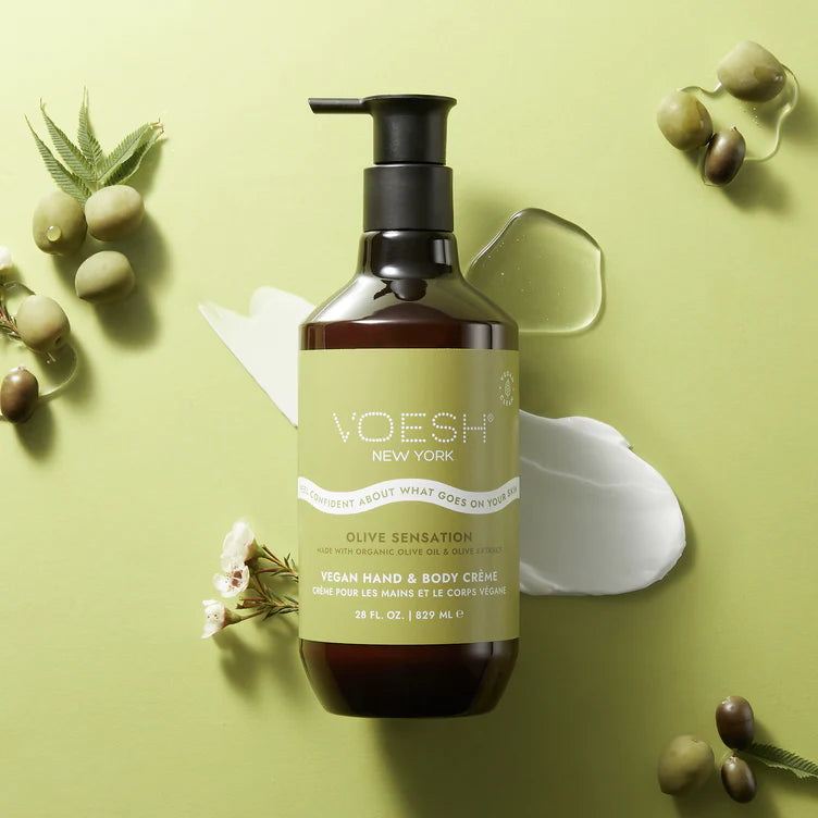 Voesh Vegan Body & Hand Creme - Olive Sensation - 829ml