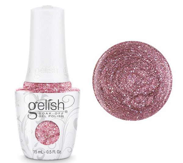 Gelish Mini 'June Bride' Gellack – Rosé Glitzer Nagellack, 9ml, UV-Gel Für Langanhaltende Maniküre
