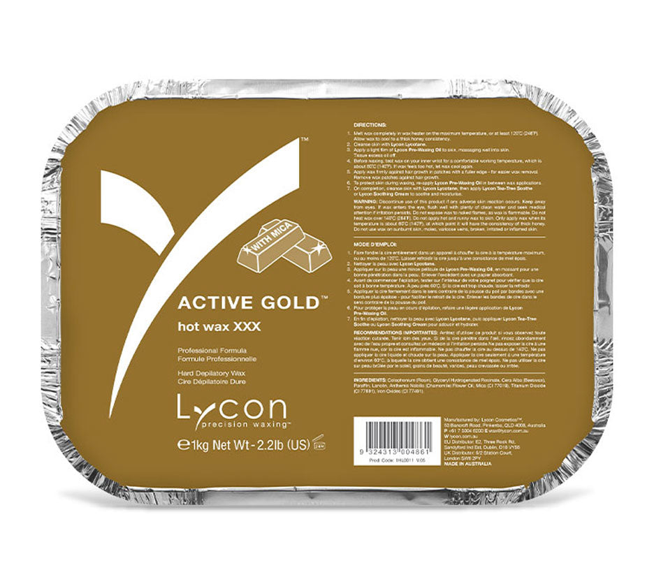 Lycon Active Gold Hot Wax - 1kg