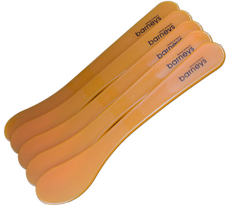 Plastic Spatula - Orange (5)