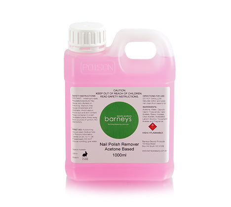 Super Fast Pink Acetone Nail Polish Remover