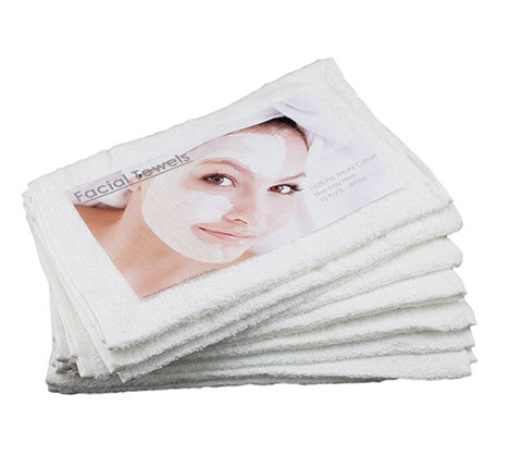 Facial Towels - White 10 Pack