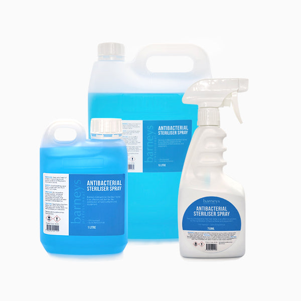 Barneys Antibacterial Steriliser Spray - Refill - 5 Litre