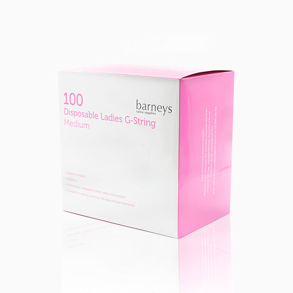 Barneys G String Disposable - Box of 100 Medium