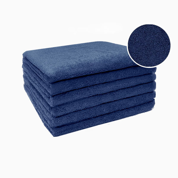 Barneys Platinum Collection Bath Towels - Commercial Quality - Navy