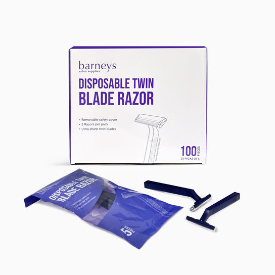 Barneys Disposable Twin Blade Razor - Pack of 5