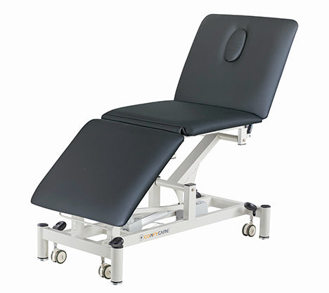 ComfyCare Adjustable Electric Treatment Table 3 section - Charcoal Grey (Heavy Item)
