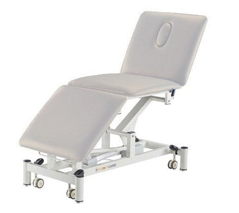 ComfyCare Adjustable Electric Treatment Table 3 section - Grey (Heavy Item)