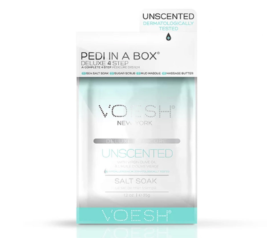 Voesh Deluxe 4 Step Pedi-in-a-Box Unscented